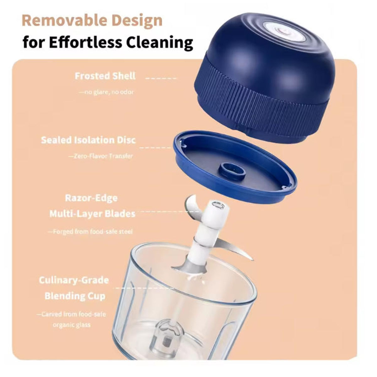 1 adet elektrikli sarımsak kıy - Kitchen Appliances Electronics incelemesi ve fiyatı